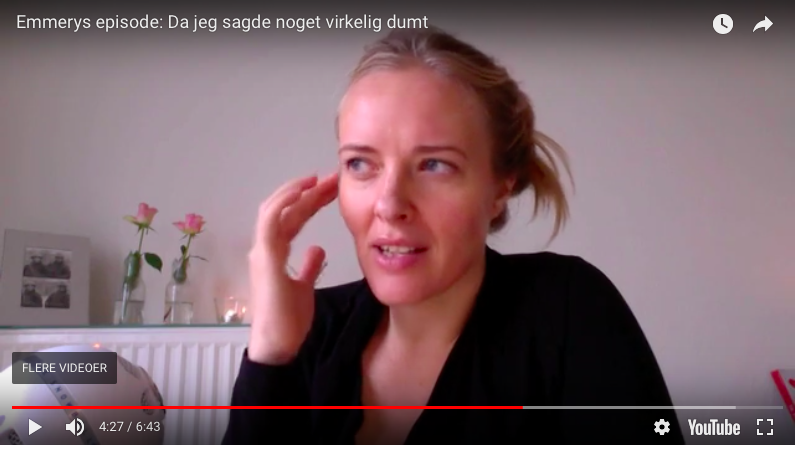Emmerys Episode: Da jeg sagde noget virkelig dumt.