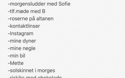 #TirsdagsTaknemmelighed 19. September’17