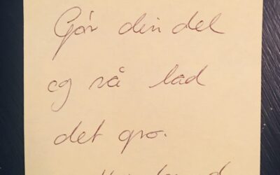 Uge 3, 2019 #onsdagsord