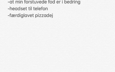 Uge 8, 2019: #tirsdagstaknemmelighed