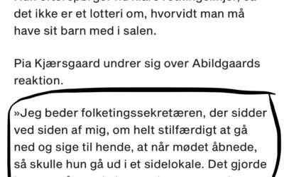 Lidt om følelser, at være opmærksom på offer-krænker-dynamikken, Mette Abildgaard og Pia K.