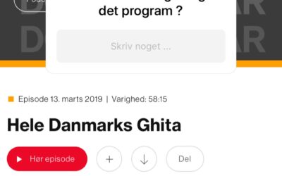 InstaLive: Ghita Nørby – Iben Maria Zeuthen – Radio24syv