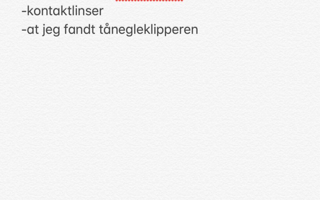 Uge 20, 2019: #tirsdagstaknemmelighed