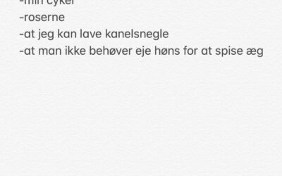 Uge 25, 2019: #tirsdagstaknemmelighed